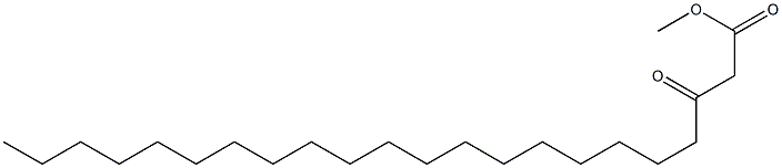 3-Oxodocosanoic acid methyl ester 结构式