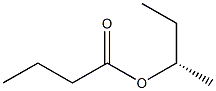 (+)-Butyric acid (S)-sec-butyl ester 结构式