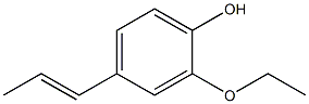 2-Ethoxy-4-(1-propenyl)phenol 结构式