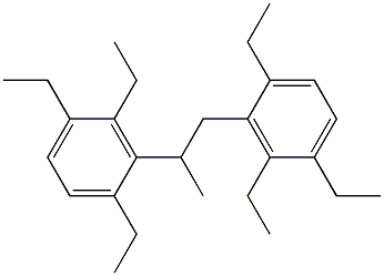 3,3'-(1,2-Propanediyl)bis(1,2,4-triethylbenzene) 结构式