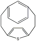 2,5-(m-Phenylenebisethylene)thiophene 结构式