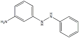 3-Aminohydrazobenzene 结构式