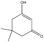 1-Hydroxy-5,5-dimethylcyclohexene-3-one 结构式