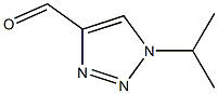 1-Isopropyl-1H-1,2,3-triazole-4-carbaldehyde 结构式