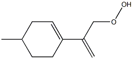 p-Mentha-3,8-dien-10-yl hydroperoxide 结构式
