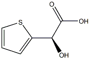 (R)-2-Hydroxy-2-(2-thienyl)acetic acid 结构式