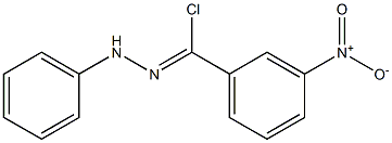 1-[Chloro(3-nitrophenyl)methylene]-2-phenylhydrazine 结构式