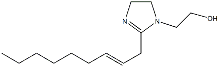 2-(2-Nonenyl)-2-imidazoline-1-ethanol 结构式