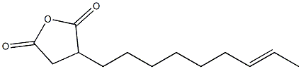 2-(7-Nonenyl)succinic anhydride 结构式