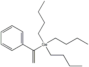 (1-Phenylethenyl)tributylgermane 结构式