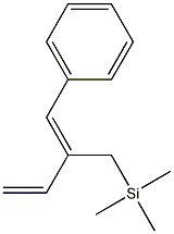 (3Z)-3-[(Trimethylsilyl)methyl]-4-phenyl-1,3-butadiene 结构式