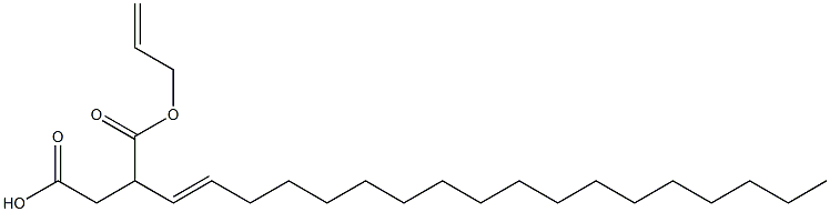 3-(1-Octadecenyl)succinic acid 1-hydrogen 4-allyl ester 结构式