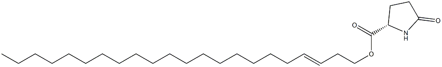 (S)-5-Oxopyrrolidine-2-carboxylic acid 3-docosenyl ester 结构式