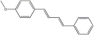 1-Phenyl-4-(4-methoxyphenyl)-1,3-butadiene 结构式