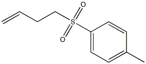 4-(p-Tolylsulfonyl)-1-butene 结构式