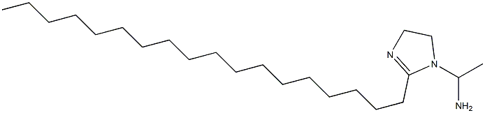 1-(1-Aminoethyl)-2-octadecyl-2-imidazoline 结构式