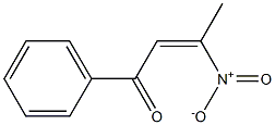 1-Phenyl-3-nitro-2-buten-1-one 结构式