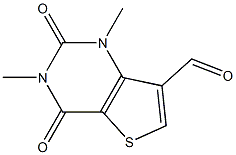 1,3-Dimethyl-7-formylthieno[3,2-d]pyrimidine-2,4(1H,3H)-dione 结构式