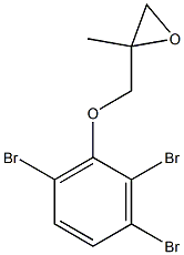 2,3,6-Tribromophenyl 2-methylglycidyl ether 结构式