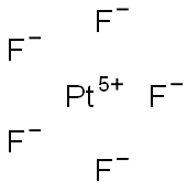 Platinum(V) fluoride 结构式