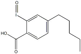 4-Pentyl-2-iodosobenzoic acid 结构式