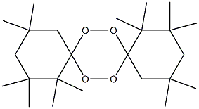 1,1,2,2,4,4,10,10,11,11,13,13-Dodecamethyl-7,8,15,16-tetraoxadispiro[5.2.5.2]hexadecane 结构式