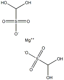 Bis(dihydroxymethanesulfonic acid)magnesium salt 结构式