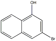 3-Bromo-1-naphthol 结构式