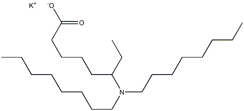 6-(Dioctylamino)octanoic acid potassium salt 结构式