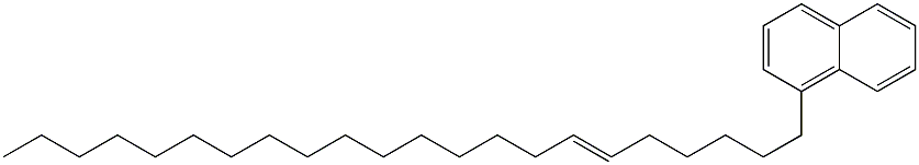 1-(6-Docosenyl)naphthalene 结构式