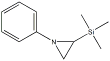 1-Phenyl-2-(trimethylsilyl)aziridine 结构式