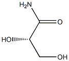 [S,(-)]-2,3-Dihydroxypropanamide 结构式