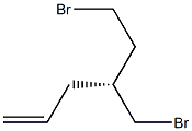 [R,(-)]-6-Bromo-4-(bromomethyl)-1-hexene 结构式