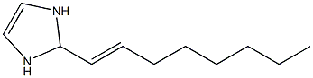 2-(1-Octenyl)-4-imidazoline 结构式