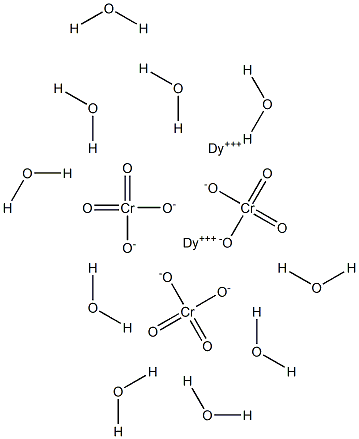 Didysprosium trichromate decahydrate 结构式