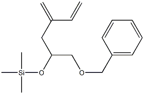 6-Benzyloxy-3-methylene-5-(trimethylsilyloxy)-1-hexene 结构式