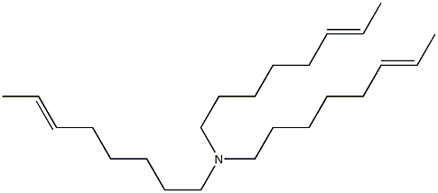 Tri(6-octenyl)amine 结构式