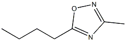 5-Butyl-3-methyl-1,2,4-oxadiazole 结构式