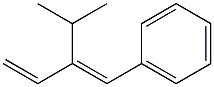 (1E)-1-Phenyl-2-isopropyl-1,3-butadiene 结构式