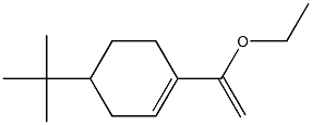 1-(1-Ethoxyvinyl)-4-tert-butylcyclohexene 结构式