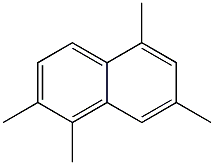 1,2,5,7-Tetramethylnaphthalene 结构式