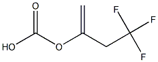 Carbonic acid 2,2,2-trifluoroethylvinyl ester 结构式
