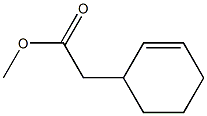 2-Cyclohexenylacetic acid methyl ester 结构式