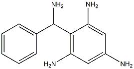 (2,4,6-Triaminophenyl)phenylmethanamine 结构式