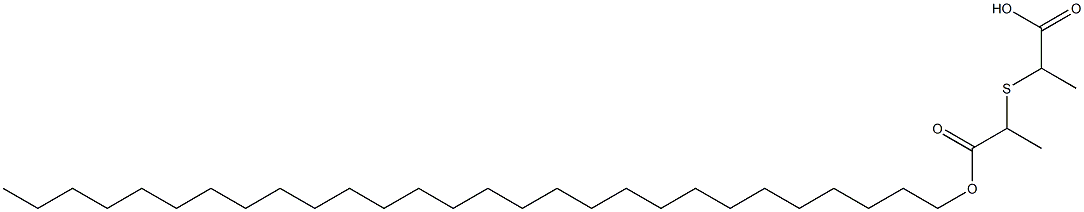 2,2'-Thiobis(propionic acid octacosyl) ester 结构式