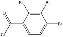 2,3,4-Tribromobenzoic acid chloride 结构式