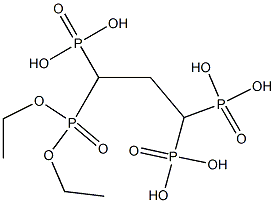 (Propane-1,1,3,3-tetryl)tetrakis(phosphonic acid diethyl) ester 结构式