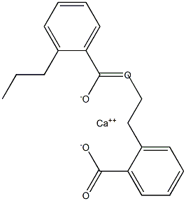 Bis(2-propylbenzoic acid)calcium salt 结构式