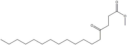 4-Oxoheptadecanoic acid methyl ester 结构式