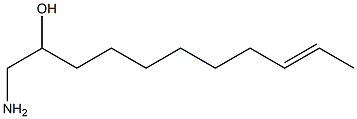 1-Amino-9-undecen-2-ol 结构式